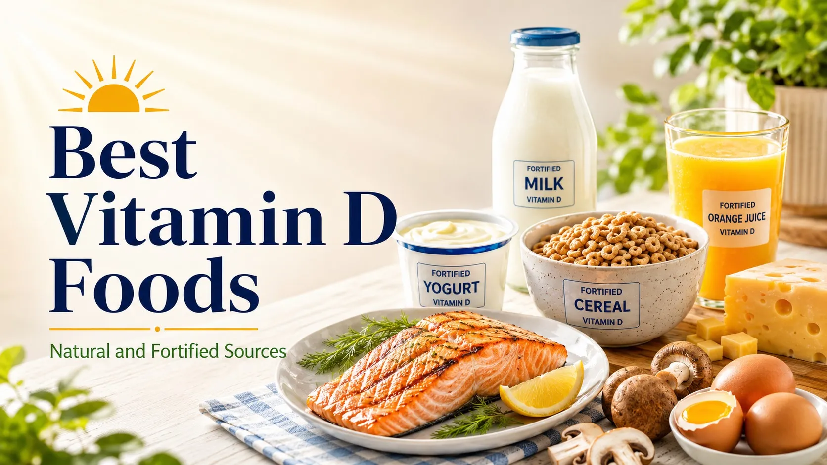 Best Vitamin D Foods: Natural and Fortified Sources